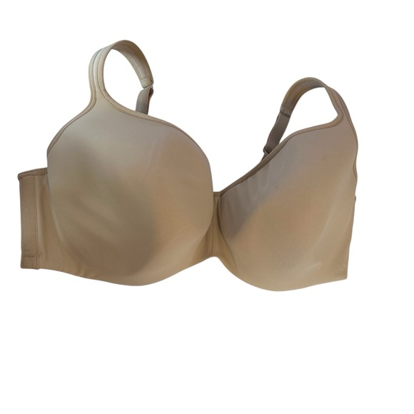 Cacique Full Coverage Underwire Bra Size 44F Nude Supportive - Picture 1 of 6